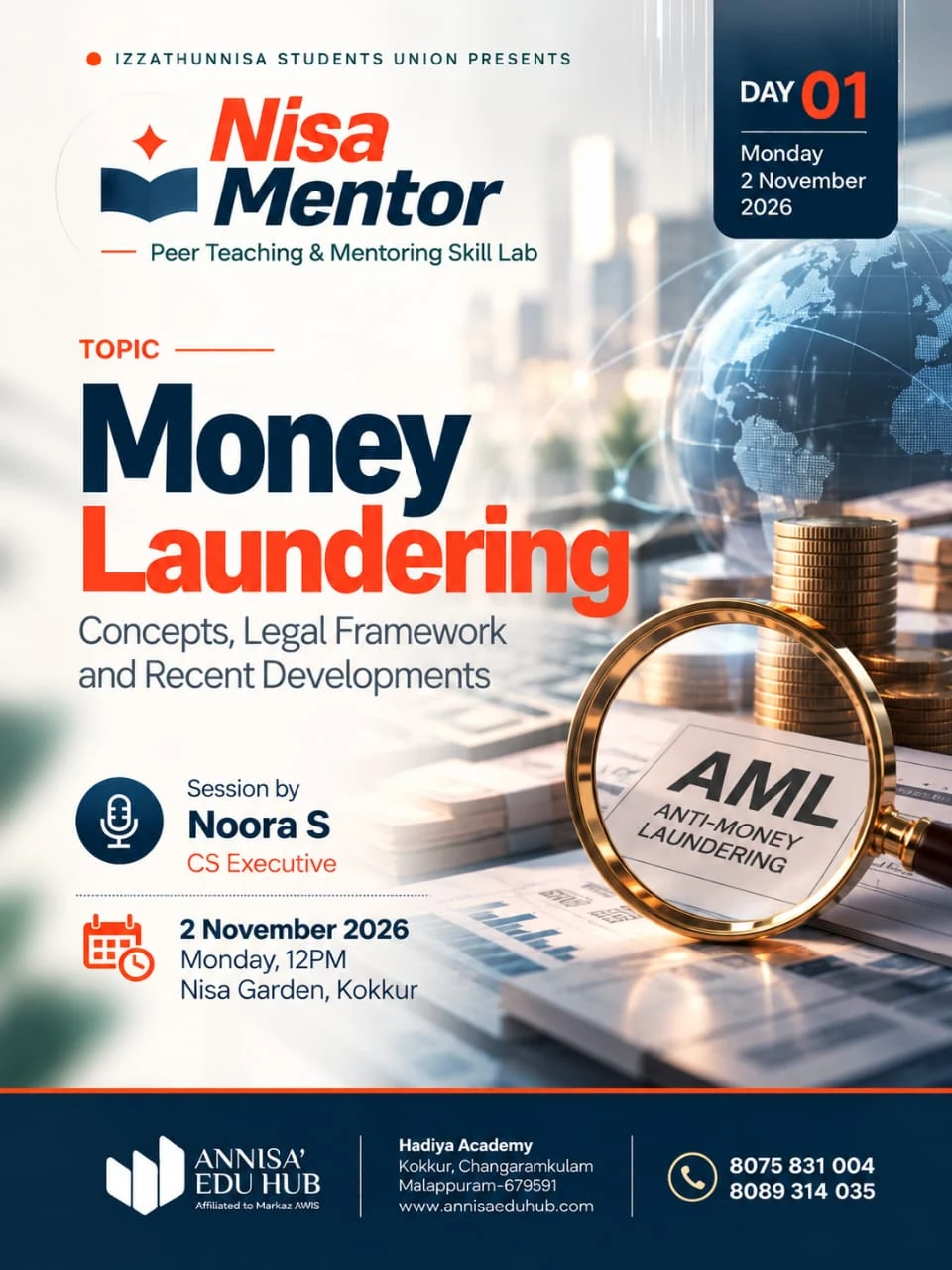 Nisa Mentor 03: Money Laundering, by Ms. Noora S